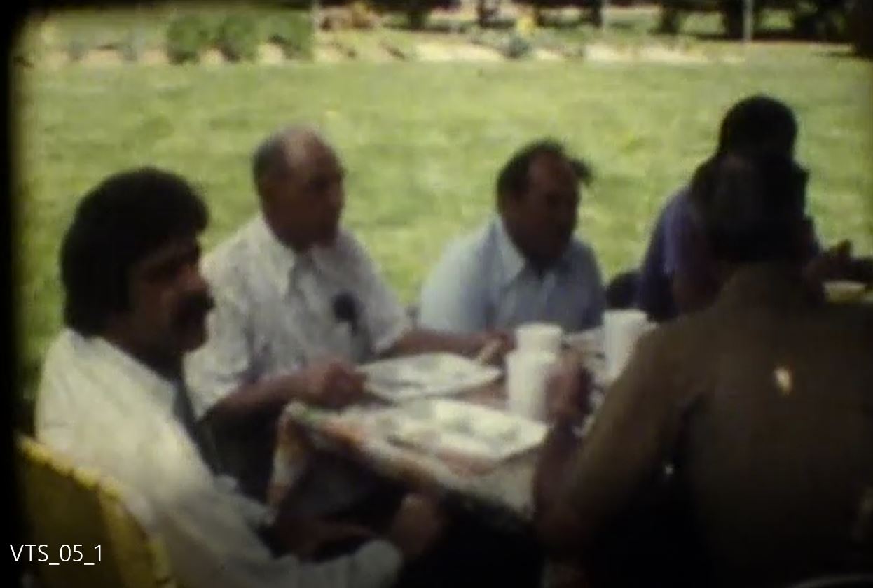 Pryer Reunion 1984 at Novella house in Springfield. Filmed by Novella Whittington using 8mm standard movie camera